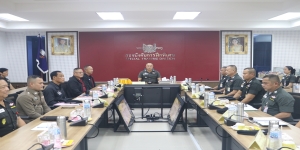 พล.ต.ต.กิตติศักดิ์ ปลาทอง รอง ผบช.ตชด.(บร 2) ตรวจเยี่ยม บก.กฝ.บช.ตชด.