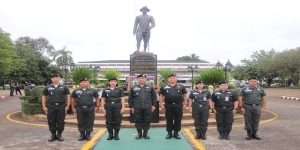 พล.ต.ต.นรินทร์ คำแก่น ผบก.กฝ.บช.ตชด. เดินทางไปตรวจเยี่ยมกก.3 บก.กฝ.บช.ตชด.