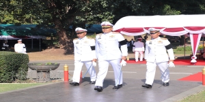 วันนี้ 25 ม.ค.69 เวลา 08.00น. รอง ผบก.กฝ.บช.ตชด. เข้าร่วมพิธีวางพานพุ่มดอกไม้สดเพื่อถวายเป็นราชสักการะแด่สมเด็จพระนเรศวรมหาราช เนื่องในวันค่ายนเรศวรมหาราช 