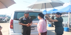 วันที่ 30 มีนาคม2569 เวลา 10.00 น. พล.ต.ต.นรินทร์ คำแก่น ผบก.กฝ.บช.ตชด. มอบหมายให้