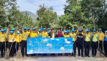 กิจกรรมจิตอาสาแก้ไขปัญหาไฟป่า หมอกควัน และปัญหาภัยแล้ง