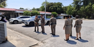 ผบก.กฝ.บช.ตชด. ตรวจความพร้อมการฝึกอบรมหลักสูตรจิตอาสา 904 